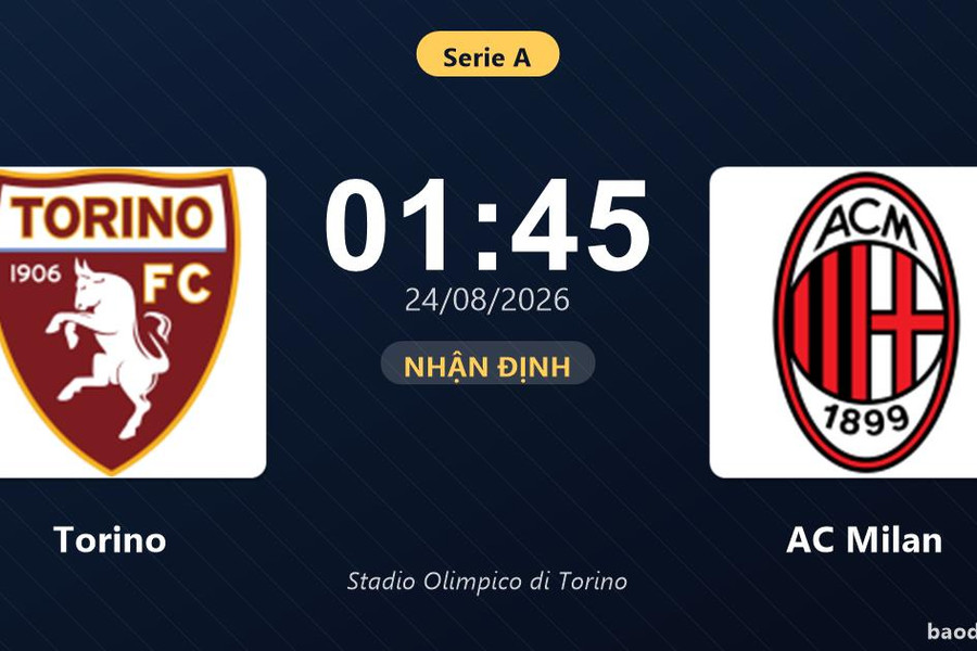 Nhận định Torino vs AC Milan: Điểm nóng cuộc đua tốp đầu