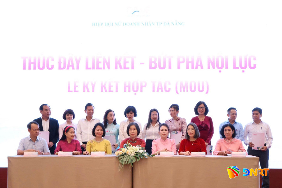 Các nữ doanh nhân Đà Nẵng ký kết hợp tác, mở rộng không gian giao thương