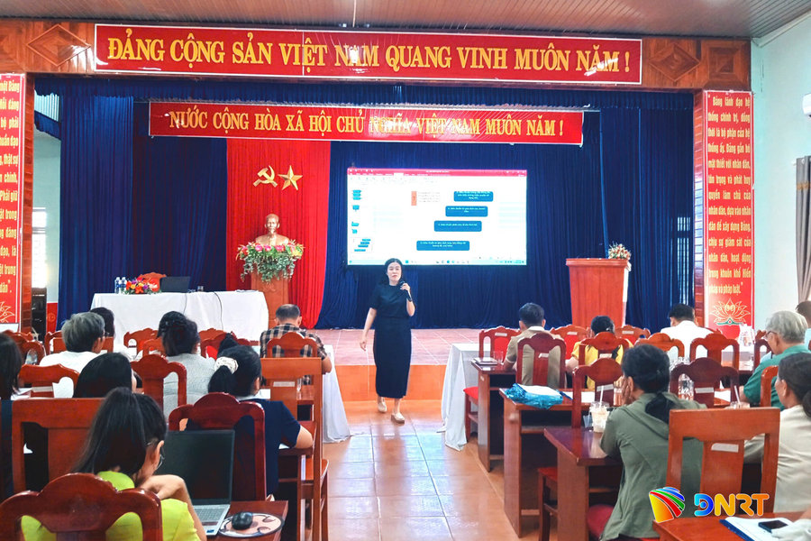 Xã Quế Sơn Trung hòa giải cơ sở thành công 42 vụ, đạt hơn 80%