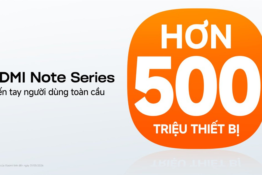 Xiaomi vươn lên vị trí thứ 2 thị trường smartphone Việt Nam với 21% thị phần trong quý II/2026