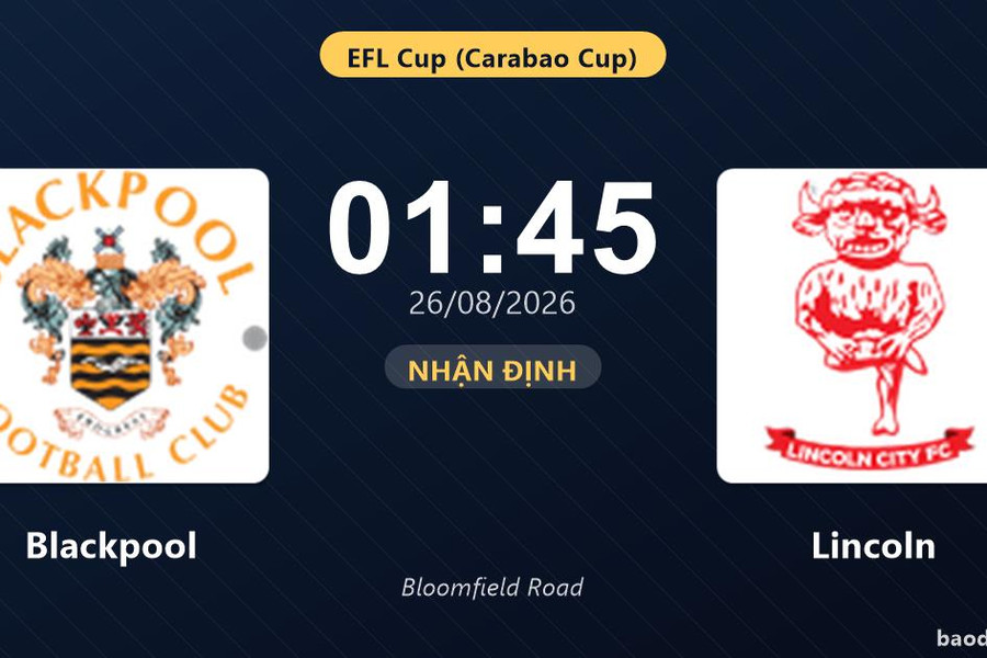 Nhận định Blackpool vs Lincoln: Thắng để đi tiếp