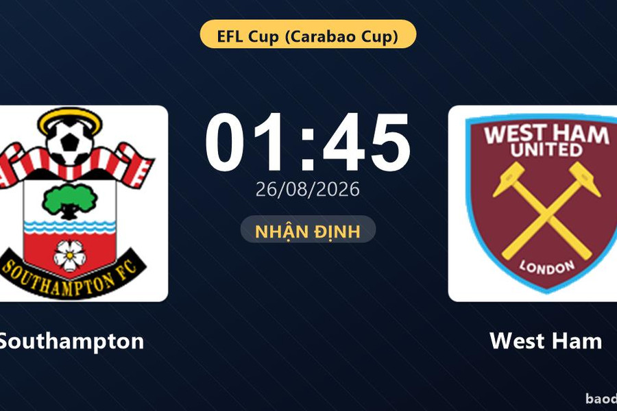 Nhận định Southampton vs West Ham: Thắng để đi tiếp