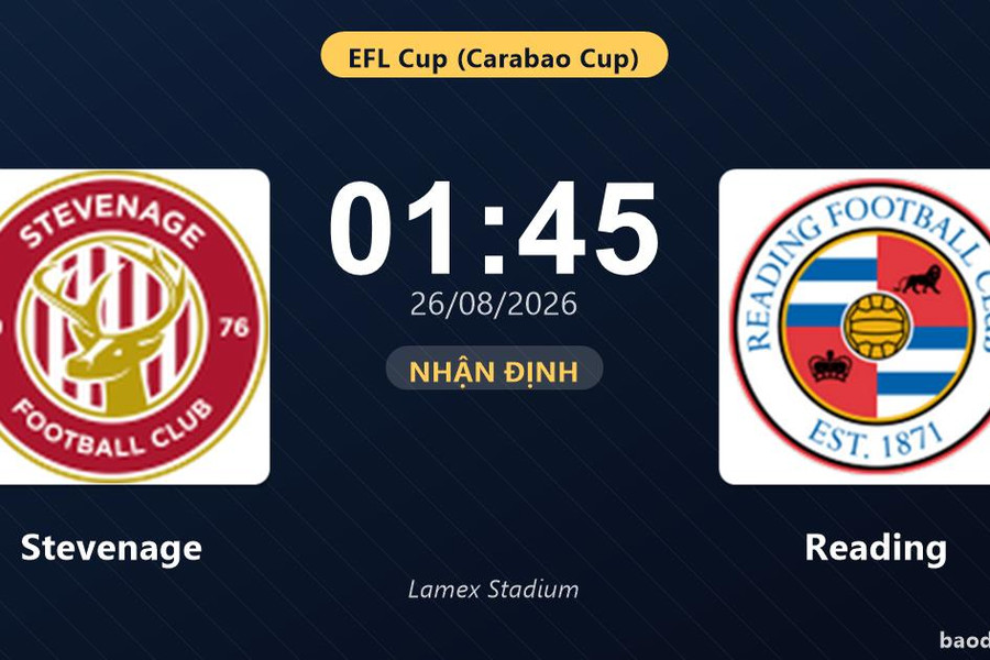 Nhận định Stevenage vs Reading: Thắng để đi tiếp