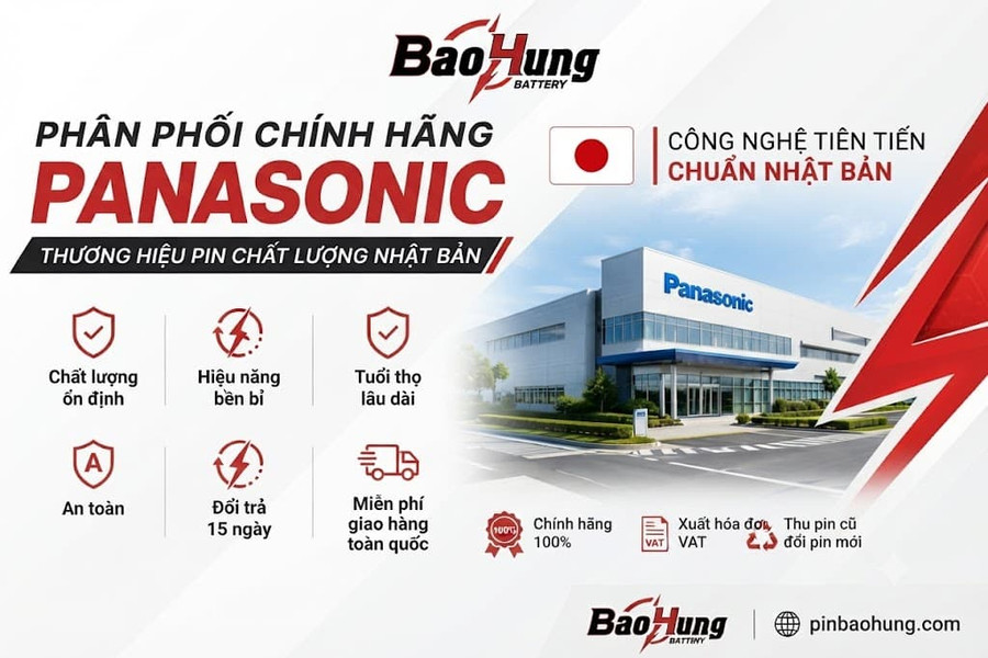 Lựa chọn năng lượng đỉnh cao: Pin Panasonic - Pin Duracell từ Pin Bảo Hùng