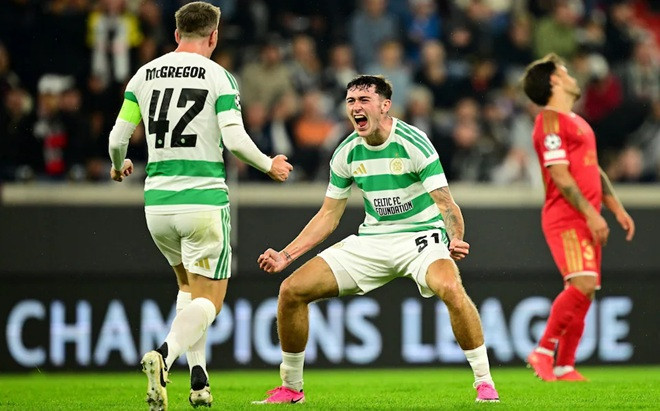 Celtic chịu cú sốc bị loại khỏi Champions League dù từng dẫn trước LASK với cách biệt 4 bàn