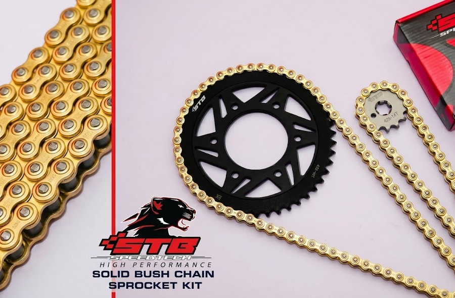 Lọc gió và nhông sên dĩa STB Racing: nâng cấp chất lượng cao cho xe