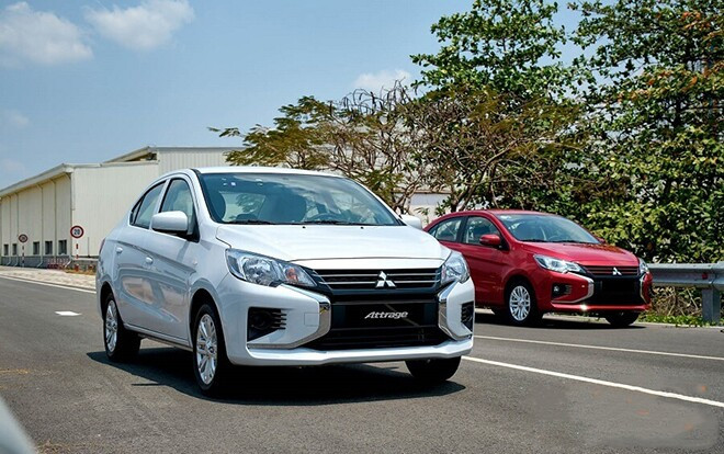 Đánh giá xe sedan Mitsubishi Attrage MT và CVT: Bảng giá lăn bánh kèm ưu đãi tháng 8/2026
