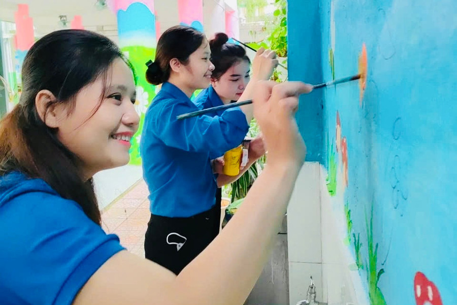 Trường lớp tươm tất đón năm học mới