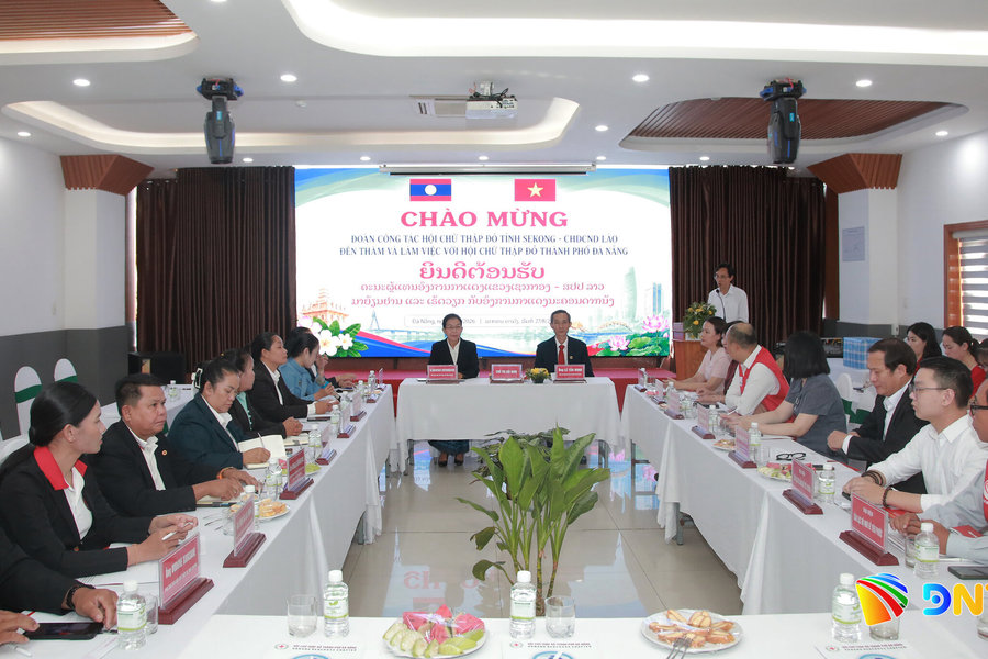 Tăng cường hợp tác, phối hợp hiệu quả trong công tác nhân đạo giữa Đà Nẵng và tỉnh Sê Kông (Lào)
