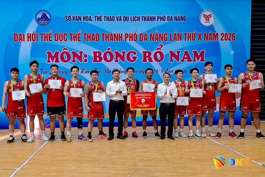 Phường Hải Châu giành chức vô địch Giải bóng rổ 5x5 Đại hội Thể dục thể thao thành phố Đà Nẵng