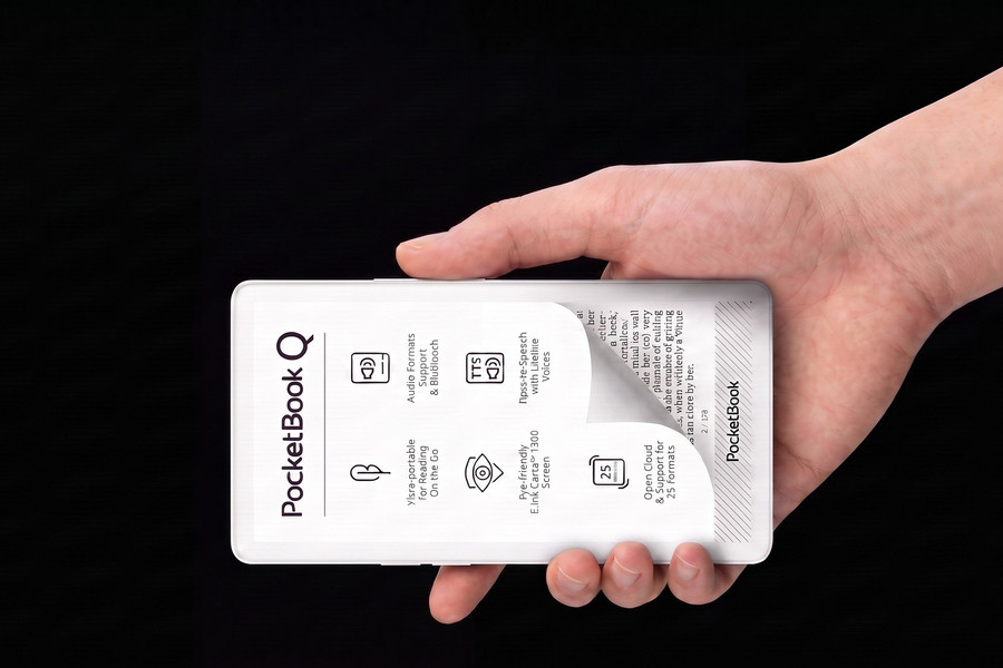 Đánh giá PocketBook Q: Máy đọc sách màn hình E Ink Carta 1300 nhỏ gọn giá 5,9 triệu đồng