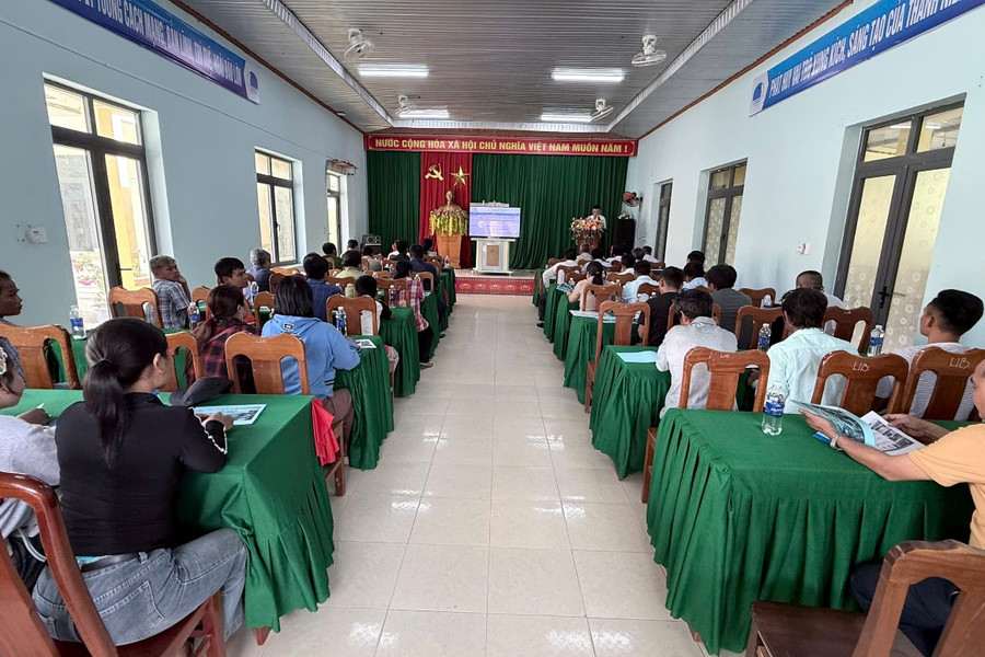 Công ty Thủy điện Sông Bung tăng cường tuyên truyền, phối hợp bảo đảm an toàn vùng hạ du hồ chứa