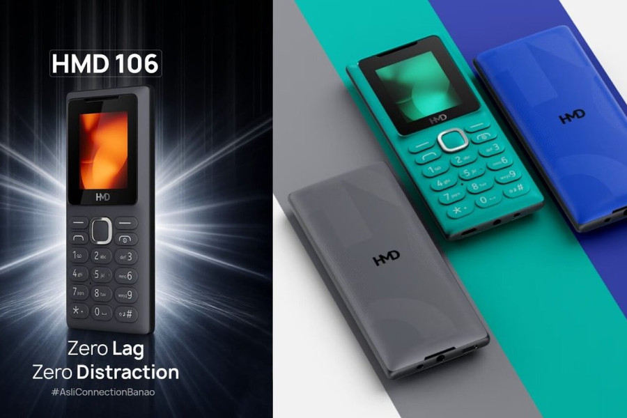 HMD 106 2G chính thức ra mắt: Màn hình LCD 1.8 inch, pin 1000mAh phục vụ nhu cầu cơ bản