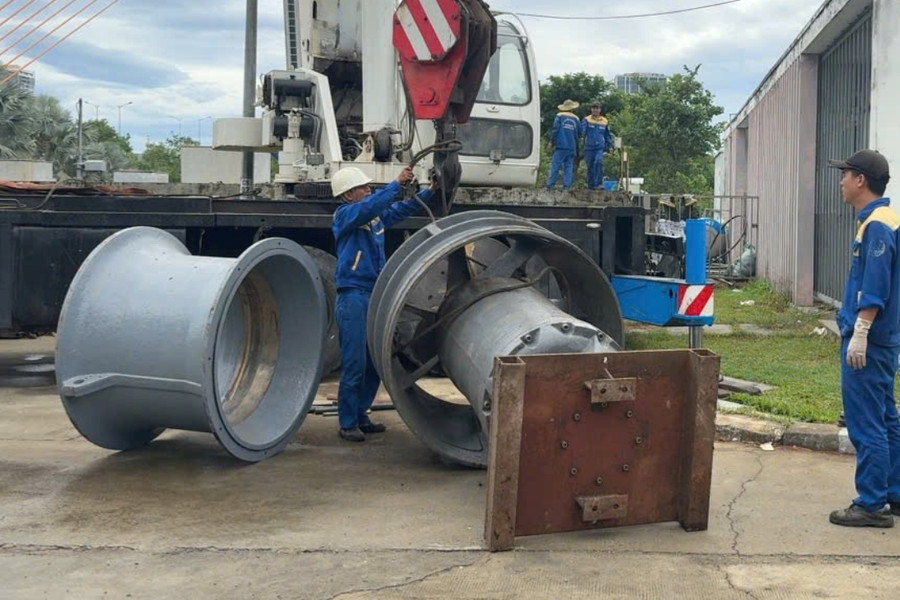 Khẩn trương nạo vét, khơi thông hệ thống thoát nước