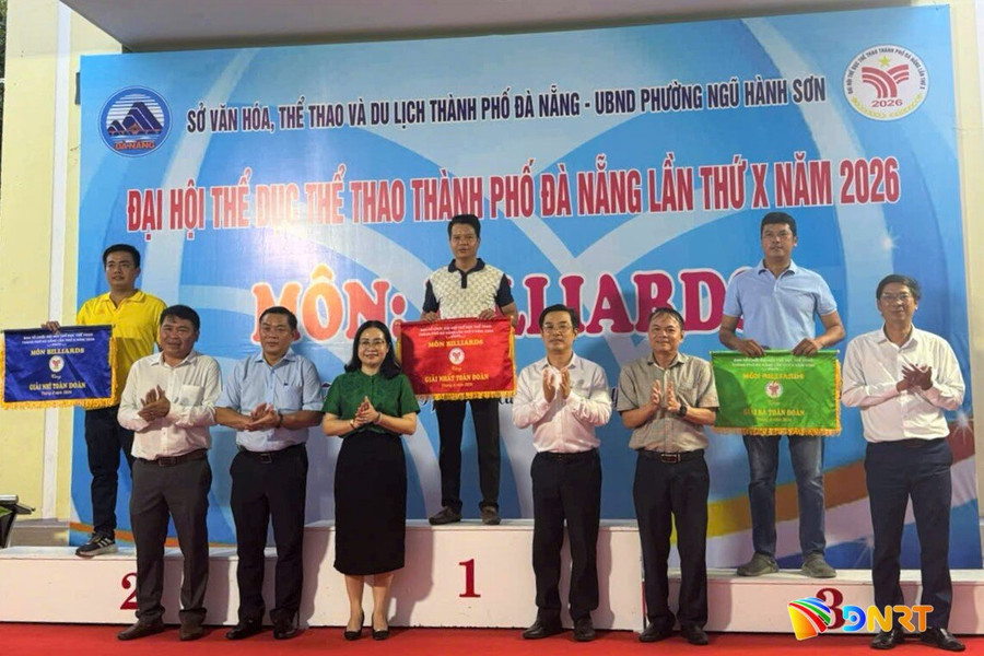 Giải Billiards Đại hội Thể dục thể thao thành phố: Phường Thanh Khê xếp Nhất toàn đoàn