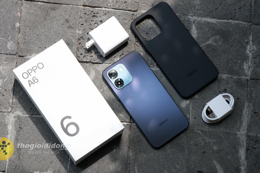 Đánh giá OPPO A6: dung lượng pin 7000 mAh, kháng nước IP69, AI