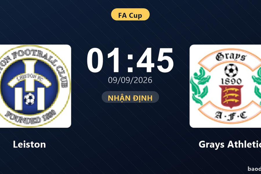 Nhận định Leiston vs Grays Athletic: Cả hai cùng khát thắng