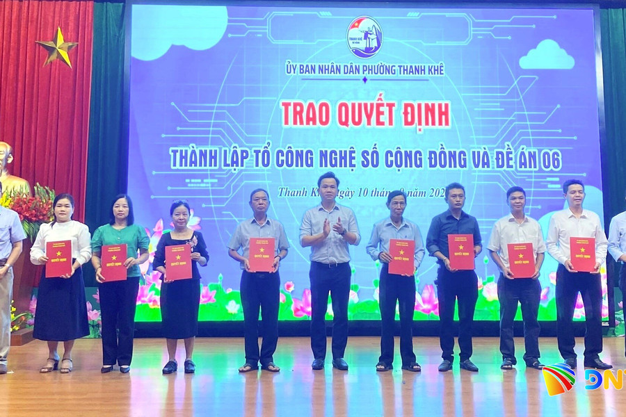 Phường Thanh Khê tập huấn kỹ năng số cho 80 tổ công nghệ số cộng đồng và Đề án 06