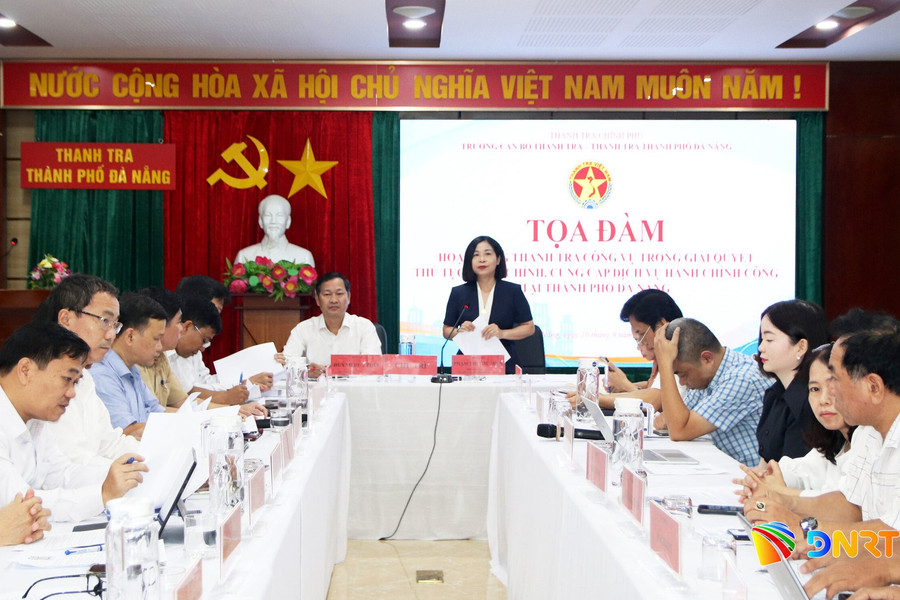 Tọa đàm về hoạt động thanh tra công vụ trong giải quyết thủ tục hành chính