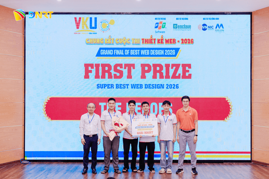 VKU trao giải nhiều sinh viên sáng tạo sản phẩm web