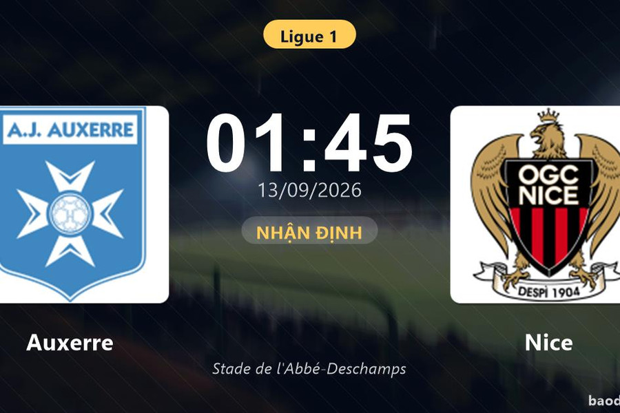 Nhận định Auxerre vs Nice: Điểm nóng cuộc đua tốp đầu