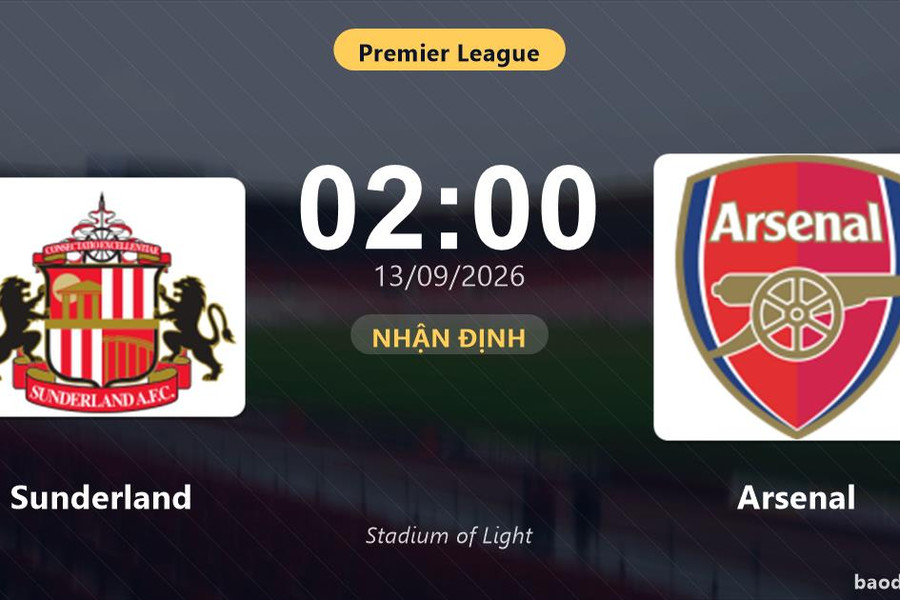 Nhận định Sunderland vs Arsenal: Cơ hội bám đuổi ngôi đầu