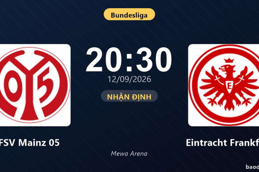 Nhận định FSV Mainz 05 vs Eintracht Frankfurt: Điểm nóng cuộc đua tốp đầu