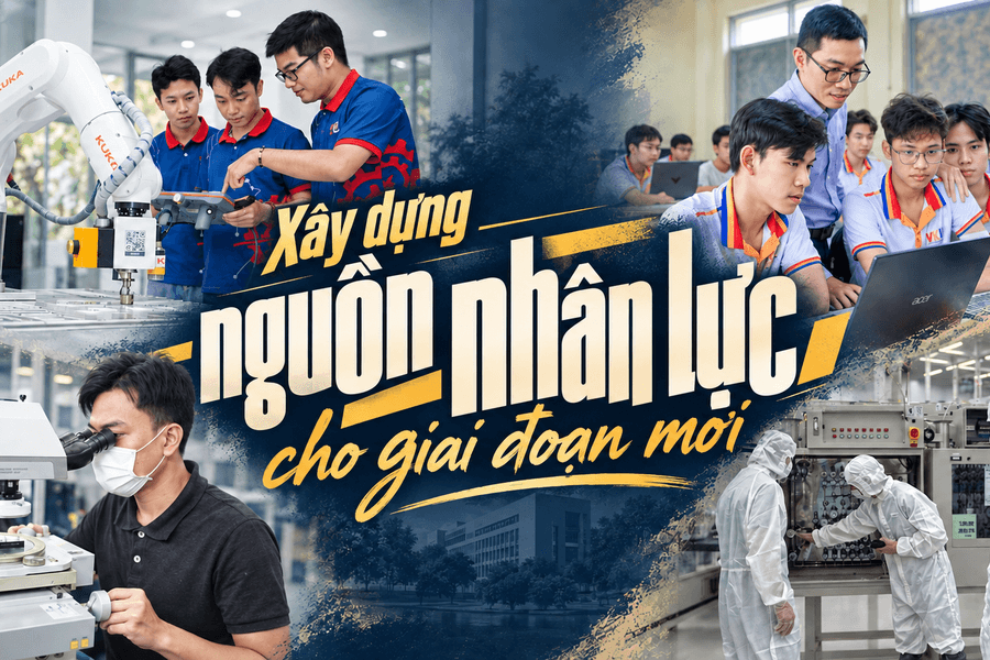 Xây dựng nguồn nhân lực cho giai đoạn mới