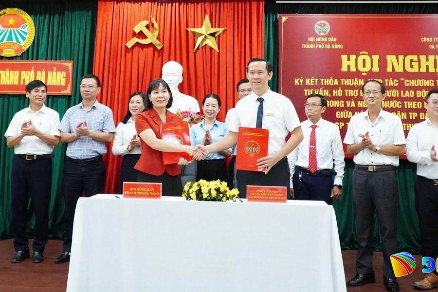 Hội Nông dân Đà Nẵng ký kết hợp tác đưa người lao động đi làm việc ở nước ngoài