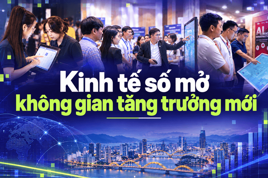 Kinh tế số mở không gian tăng trưởng mới